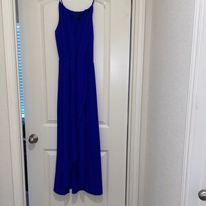 Chic Royal Blue Maxi Dress